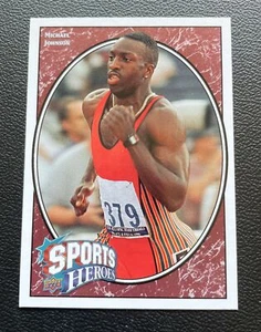 Michael Johnson - 2008 Upper Deck Heroes - Sports Heroes Bronze #247 - Imagen 1 de 4