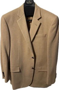 NUEVO Abrigo Deportivo Brooks Brothers 1818 Loro Piana Cabello Camello 42-L + Bolsa de Traje/Percha - Imagen 1 de 9