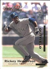 Rickey Henderson MEGA SALE - You Pick - Base Set and Inserts - Athletics - HOF