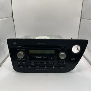 02-06 ACURA OSE RADIO STEREO CASS AM FM 6 DISC CD PLAYER 39100-S6M-A100 OEM WORK - Picture 1 of 15