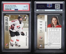 2006-07 ITG Going for Gold Women's National Team Jennifer Botterill #11 PSA 8
