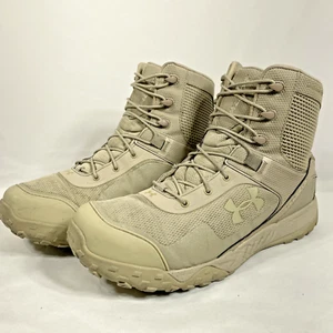 Under Armour Coyote Brown Valsetz RTS 1.5 Tactical Shoes Boots Mens Size 13 - Picture 1 of 14