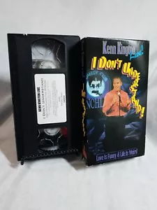 Kenn Kington RARE OOP VHS I Don't Understand! Live Love Is Funny & Life Is Weird - Bild 1 von 2