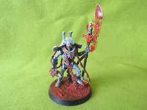 A8  WARHAMMER 40K NECRONS ARMY  - PAINTED OVERLORD TACHYON ARROW - Picture 1 of 4