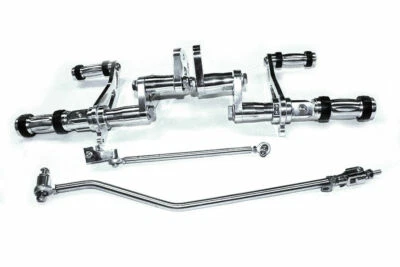 Kit de control delantero Billet pulido para Harley Davidson por V-Twin Foto 1 de 2