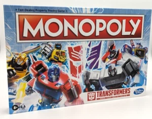 Monopoly - Transformers Edition - Board Game - 2-6 Players -Hasbro Gaming - Picture 1 of 2