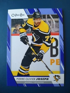 2023-24 O-Pee-Chee OPC BLUE Pierre-Olivier Joseph #260 Pittsburgh Penguins - Picture 1 of 2