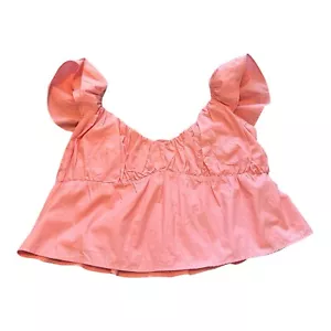 Babydoll de playa forrado con calzoncillos de algodón rosa XL de Abercrombie Fitch Crop Top para mujer - Imagen 1 de 8