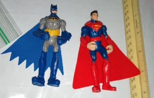 lot BATMAN & SUPERMAN DC COMICS FIGURES MATTEL 2013 BHC73 & BHC67, 4" - Picture 1 of 2