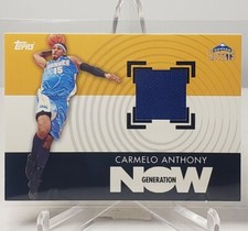 2007-08 Topps Carmelo Anthony Jersey Relic - Now Generation