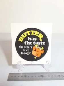 Vintage sticker decal promo unused 1980s advertising Butter - Picture 1 of 1