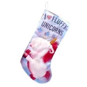 Medias de Navidad Kurt Adler Despicable Me I Heart Fluffy Unicorns Minions 19" - Imagen 1 de 3