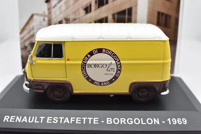 Modellino auto furgone scala 1:43 Renault Estafette Borgolon diecast modellismo - Immagine 1 di 4