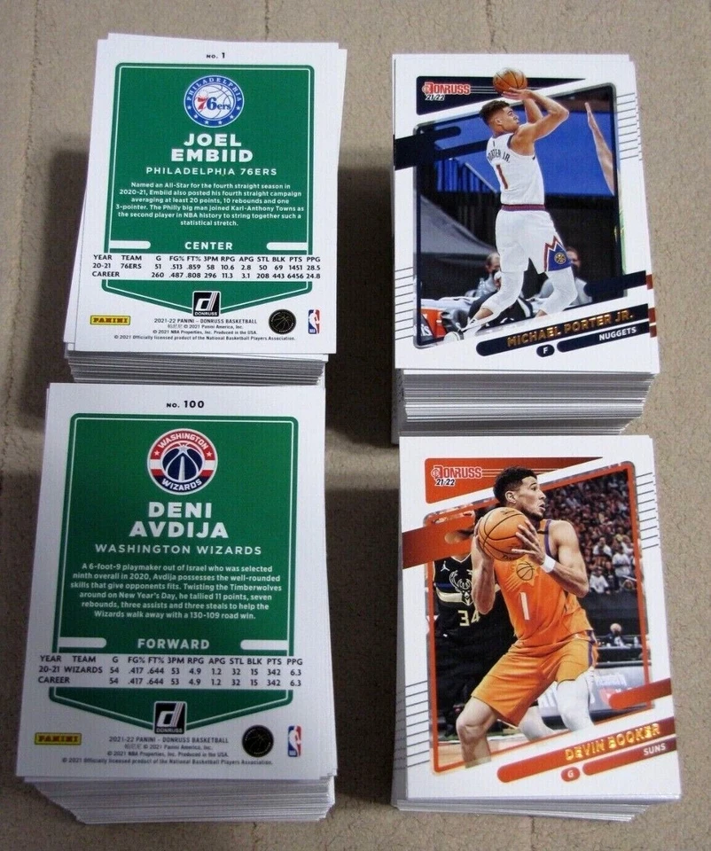 2021-22 Donruss Basketball (Pick Choose Complete) Low Price, Free Shipping - Image 1 of 1