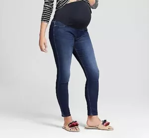 Pantalones de mezclilla ajustados por encima del vientre - Isabel Maternity de Ingrid & Isabel - Imagen 1 de 13