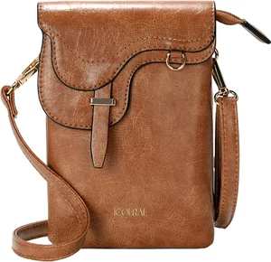 Small Crossbody Bags for Women Trendy Vegan Leather Cell Phone Purse Crossbody A - Picture 1 of 6