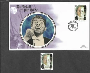 SELLO ESPECIAL DE CORREO REAL DR.JEKYLL & MR HYDE R.L.STEVENSON + SOBRE 1997 - Imagen 1 de 2