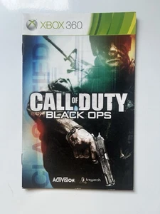 Xbox 360 MANUAL ONLY - Call of Duty: Black Ops *NO GAME/NO BOX* (Ref.M131) - Picture 1 of 2