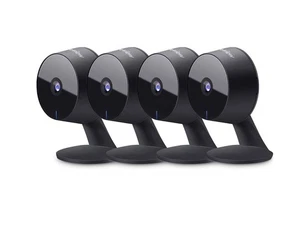 LaView Überwachungskameras 4 Stück Home Security Camera Indoor 1080P LV-PWF1 - Schwarz - Bild 1 von 7