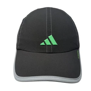 Adidas Adizero Fitted Baseball Cap Black One Size Embroidered Lightweight - Picture 1 of 9