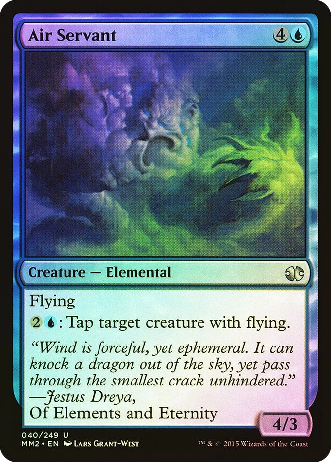 MTG FOIL Air Servant  - Modern Masters 2015 #040 - Image 1 of 1
