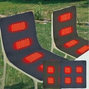 Chair Electric Graphene heating pad Heating Cushion Winter Warm Heated Seat - Picture 1 of 11