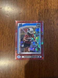 2024 Panini Donruss - Rated Rookie Marvin Harrison Jr. #393 Optic Preview Red... - Bild 1 von 2