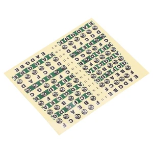7-Color Guitar Fretboard Stickers Easy Learn For Beginner Acoustic Electric PMJO - Picture 1 of 22