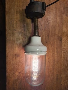 Bunkerlampe Kellerlampe Industriedesign Loft Antik - Bild 1 von 18