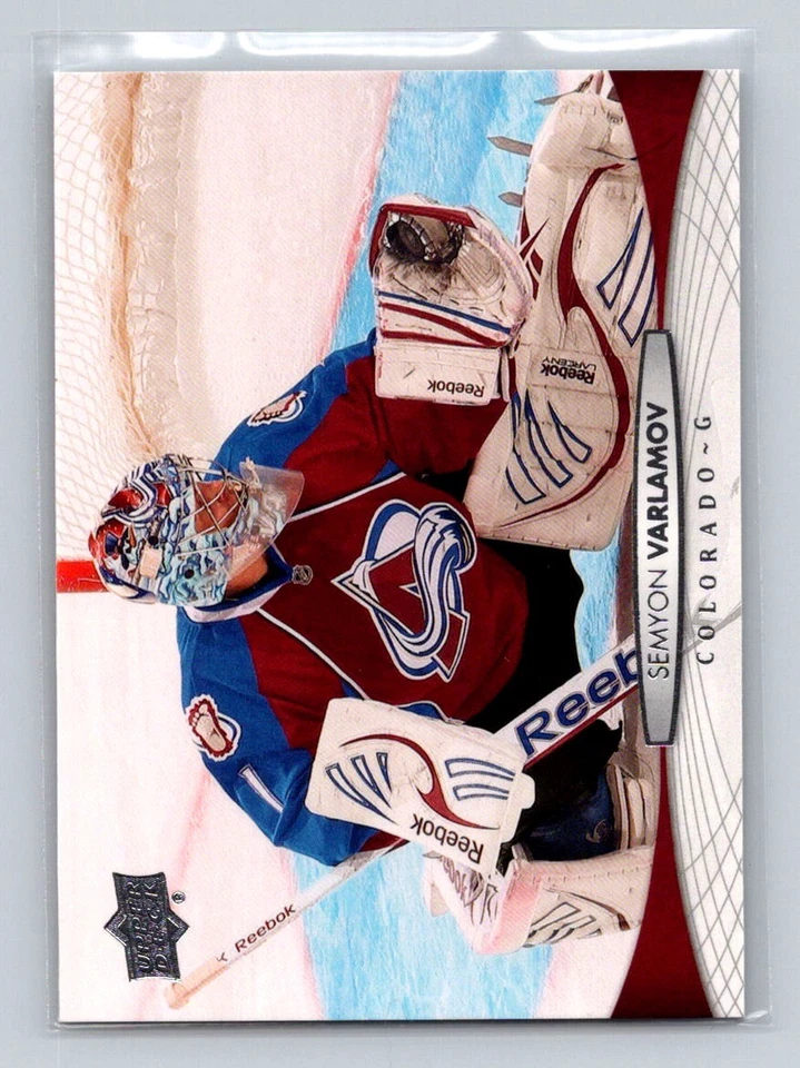 2011-12 Upper Deck #408 Semyon Varlamov Colorado Avalanche - Image 1 of 2