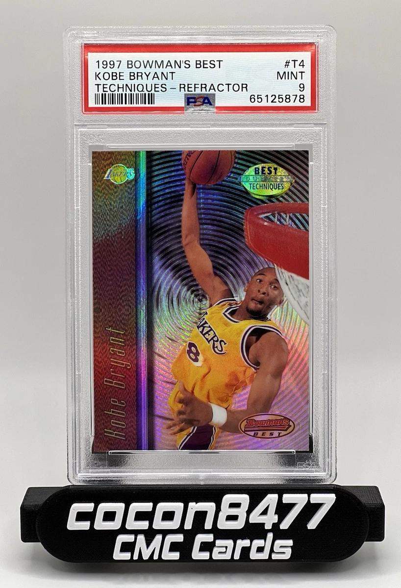 Bowman Kobe Bryant Basketball 1997-98 Season Sports Trading Cards