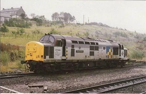 Railway Postcard BR Class 37 37688 Peak Forest 1988 Great Rocks Diesel Loco - Picture 1 of 1