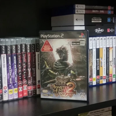 Monster Hunter 2 Dos Playstation 2 Ps2 NTSC-J Import CIB Tested & Working - Image 1 of 3