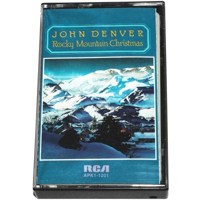 John Denver - Rocky Mountain Christmas (Cassette Tape 1975) Country PLAY TESTED Foto 1 de 4