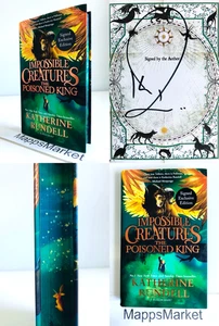 SIGNED Poisoned King (Impossible Creatures #2) Katherine Rundell WATERSTONES 1/1 - Bild 1 von 20