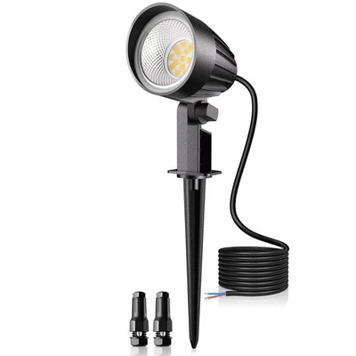 MEIKEE 7W Iluminación de Paisaje de Baja Tensión con Conectores, 2700K Blanco Cálido La... Foto 1 de 4