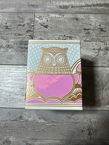 Vintage Avon Owl Fancy Raining Violets Cologne Gelee 4 oz. NOS New In Box - Picture 1 of 7