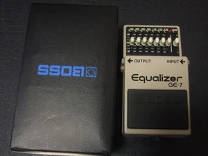 BOSS GE-7 Equalizer Pedal Fully Original w/ Box & Papers Vintag Ships from Japan - Picture 1 of 19
