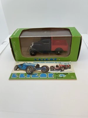 Eligor I-059 Rare Die Cast Ford V8 Pick-Up 1933  Black Cab & Red Bed 1:43 NIB - Image 1 of 4