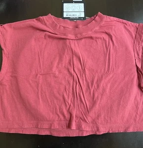 Pre-owned Lorna Jane Flexin Cropped Tank Medium Color : Babylon - Picture 1 of 4