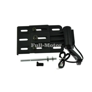 Motorcycle Folding LED Light Side Mount License Plate Fit For Harley Sportster - Foto 1 di 6