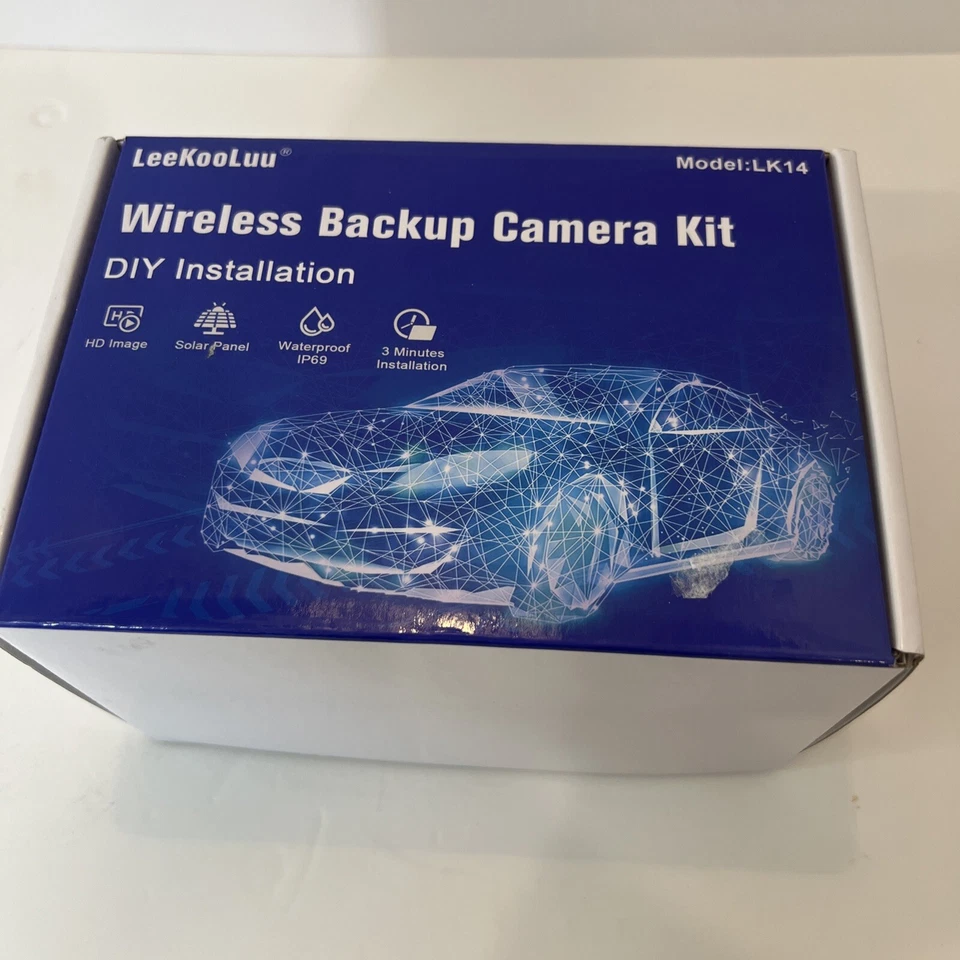 Leekooluu Digital Wireless Backup Camera Model LK14 New - Image 1 of 4