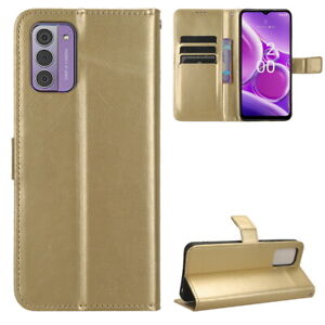 For Nokia C300 C210 C110 G400 G300 G100 G42 Leather Wallet Stand Card Case Cover