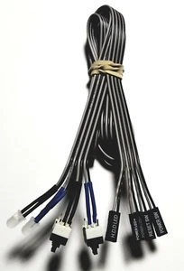 ANTEC DREIHUNDERTZWEI (300 ODER 302) POWER / RESET SCHALTER KABEL MIT LED - Bild 1 von 2
