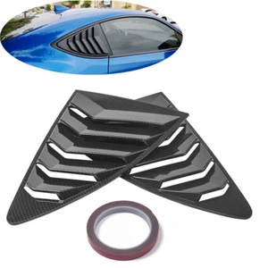 Rear Quarter Side Window Vent Louvers For 13-18 86/Subaru BRZ Side Air Vent - Picture 1 of 7