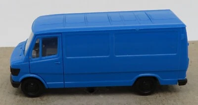 Micro Herpa Ho 1/87 Furgone Van Mercedes-benz MB 207 Blu Chiaro #4071 No. Box - Immagine 1 di 4