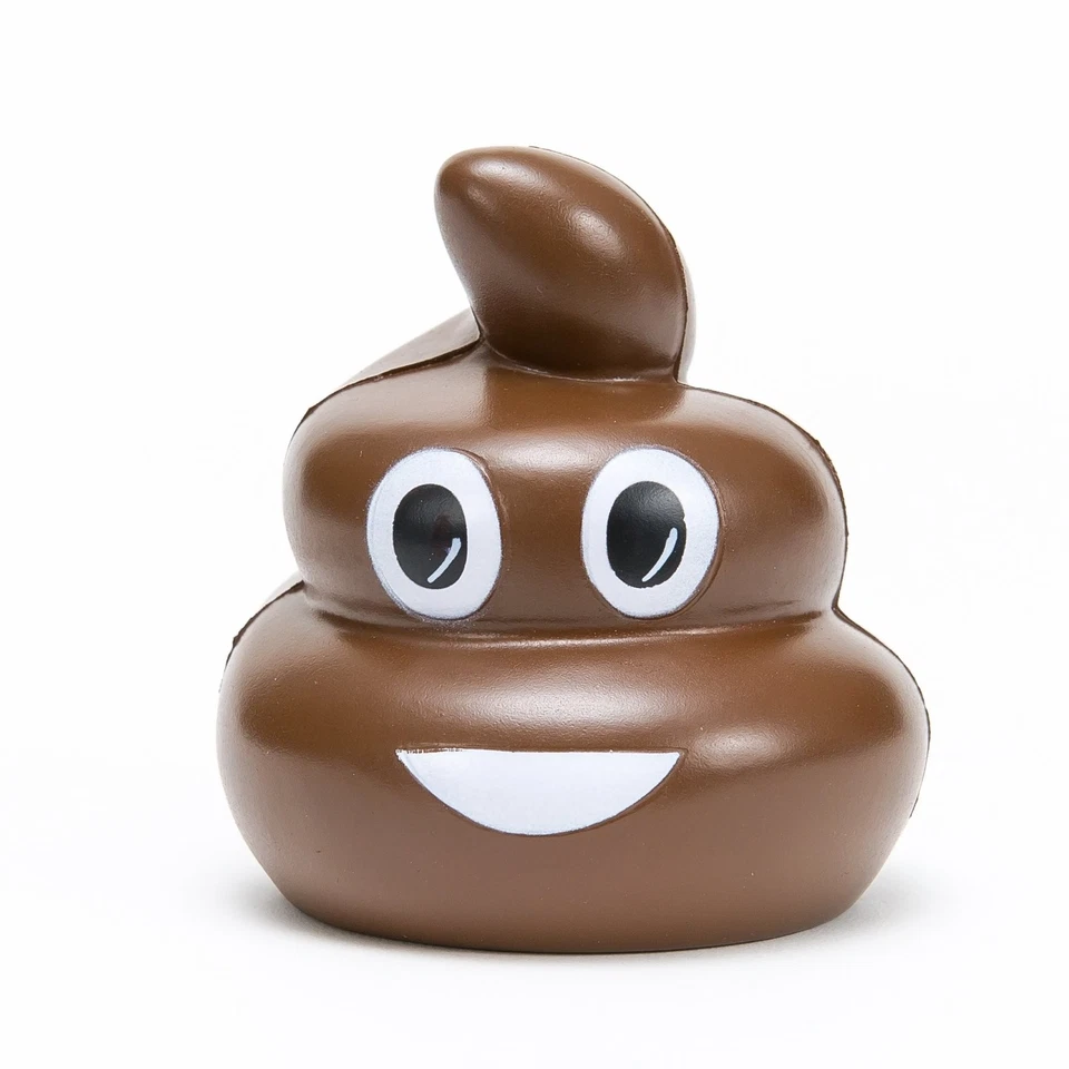 O Emoji Original Poop Stress Ball - Presente Incrível! - Imagem 1 de 4