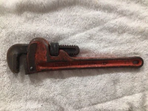 Vintage RIDGID 10" Heavy Duty Pipe Wrench The Ridge Tool Co. Elyria Ohio USA! - Picture 1 of 3