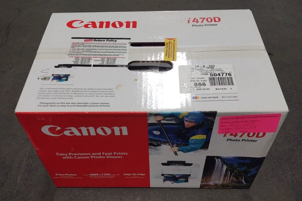 NEW / SEALED - Canon i470D Desktop Inkjet Photo Printer - Image 1 of 1
