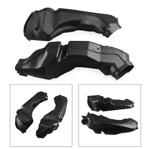 Für Suzuki GSXR600/750 2011 2012 K11 Schwarz 2x Ram Luftansaugkanal Rohre - Bild 1 von 5